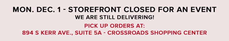 Temporary location Dec 1