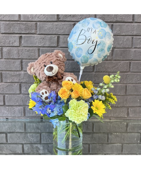 A Bear Hug For Baby Boy