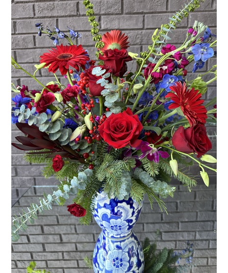 Christmas Wildflower Blues