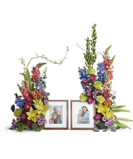 Loving Farewell Photo Tribute Bouquet