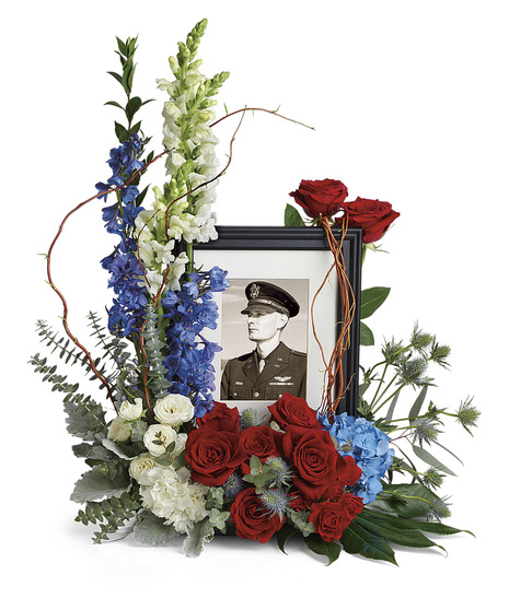Always With Us Photo Tribute Bouquet