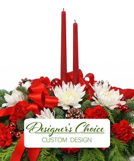 Designer's Choice Holiday Centerpiece