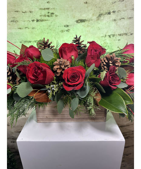 Winter Rose Table Runner