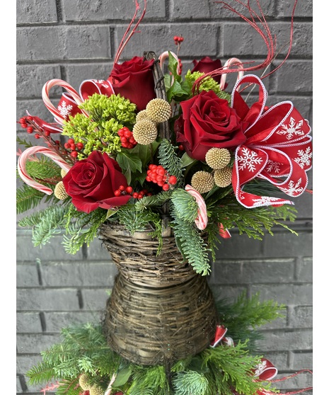 CANDY CANE BASKET