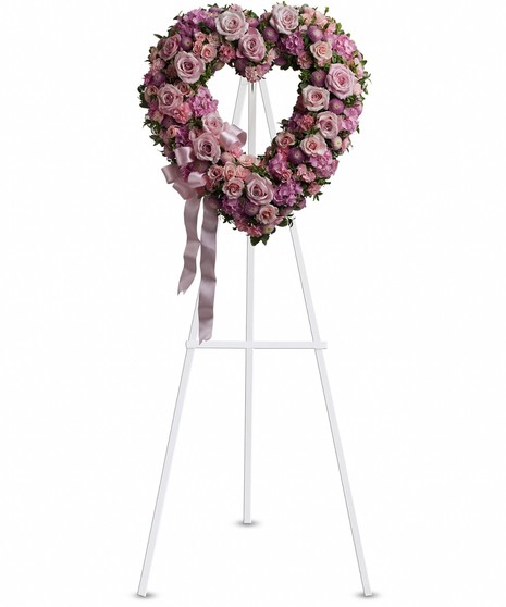 Rose Garden Heart Display