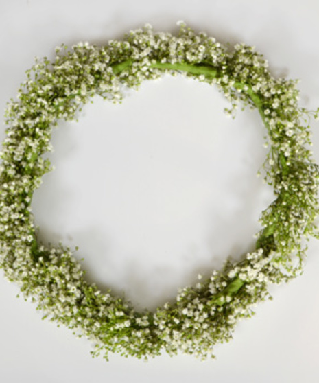 Baby's Breath Flower Crown