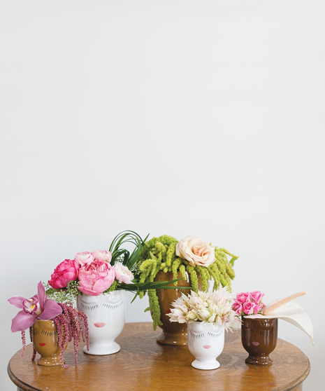 Celfie Vase with Hat