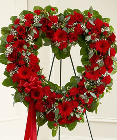 Funeral Heart Design