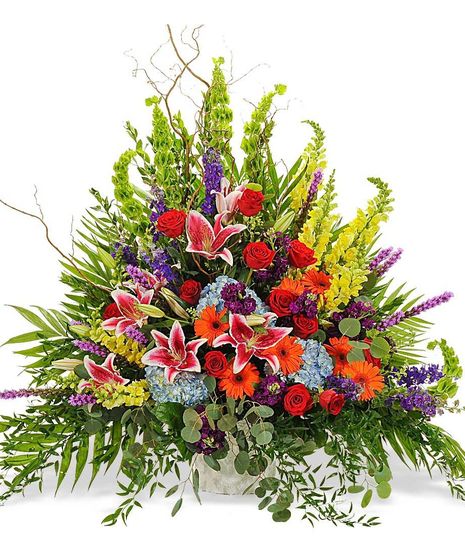 'Vivid Euro Garden End Vase