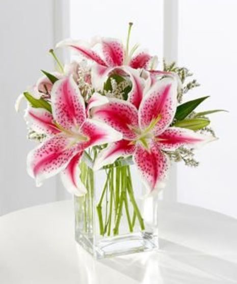 Julia's Pink Lily Bouquet